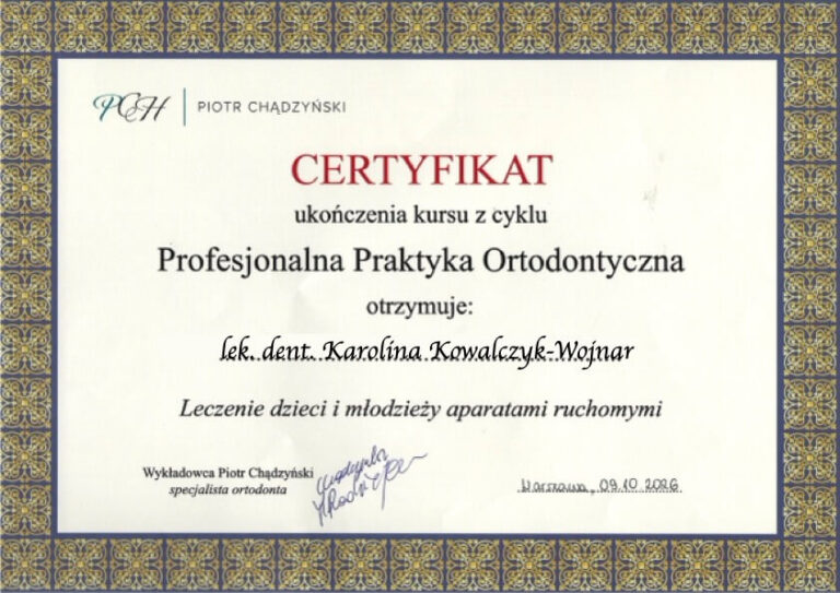 Karolina_Kowalczyk_Wojnar_Certyfikat_Piotr_Chądzyński-2